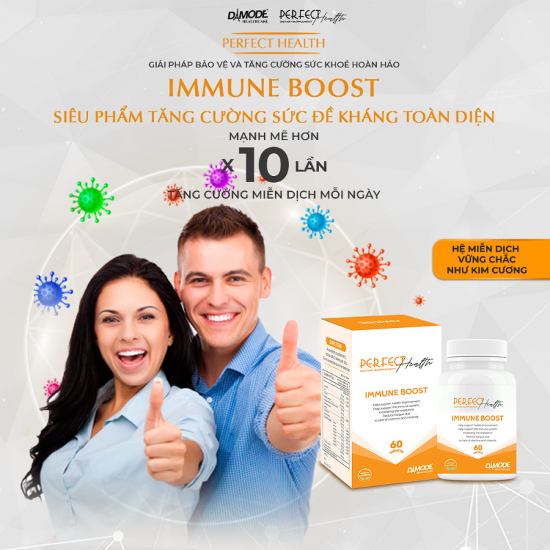 Immune Boost - Siêu Phẩm Tăng Cường Sức Đề Kháng Toàn Diện
