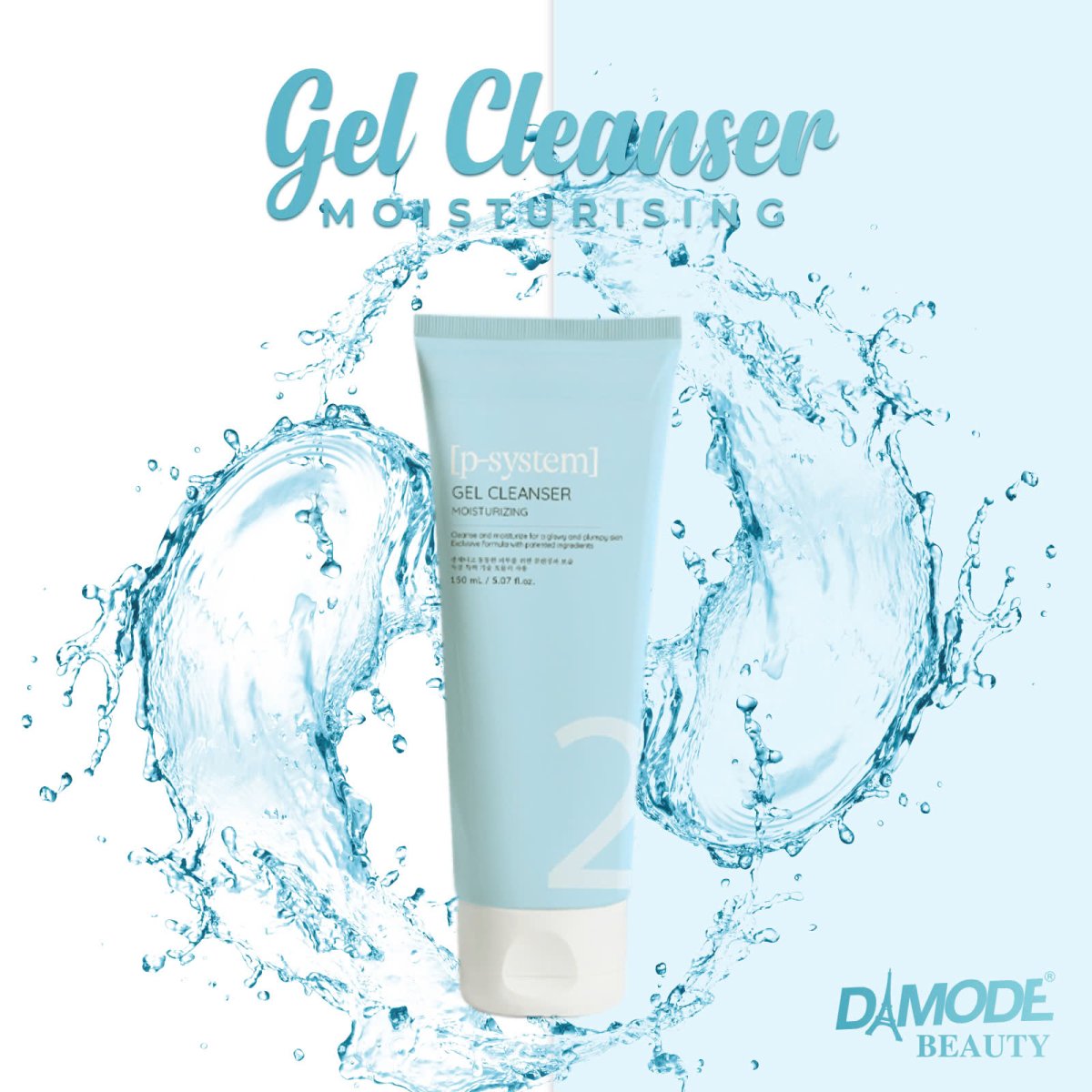 Gel Cleanser Moisturizing - Sữa rữa mặt Da khô, mất nước, nhạy cảm