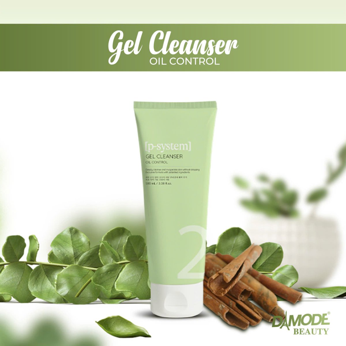 Gel Cleanser Oil Control- Sữa rữa mặt Da dầu, mụn, hỗn hợp