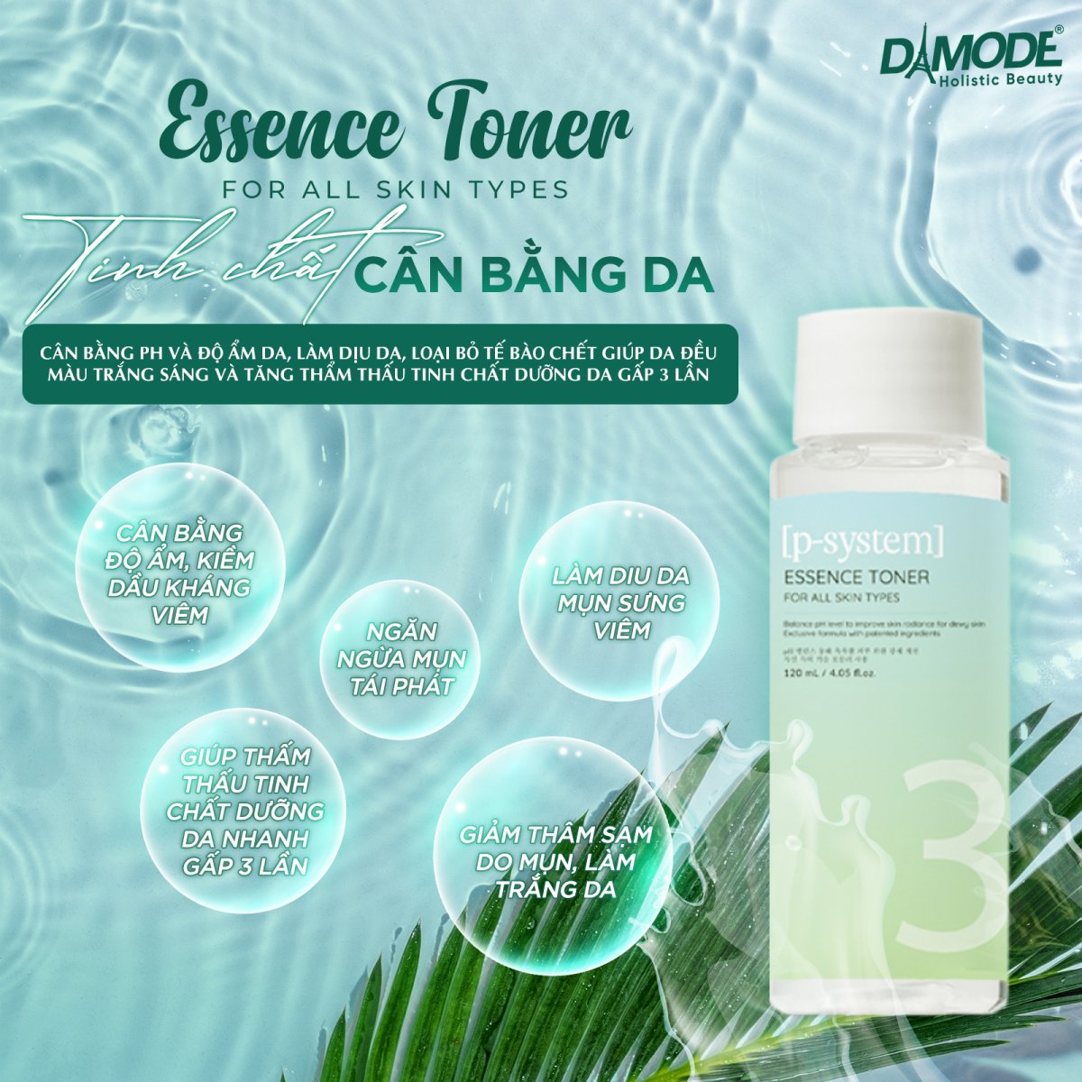 Essence Toner - Tinh chất cân bằng, sáng da dành cho mọi loại da