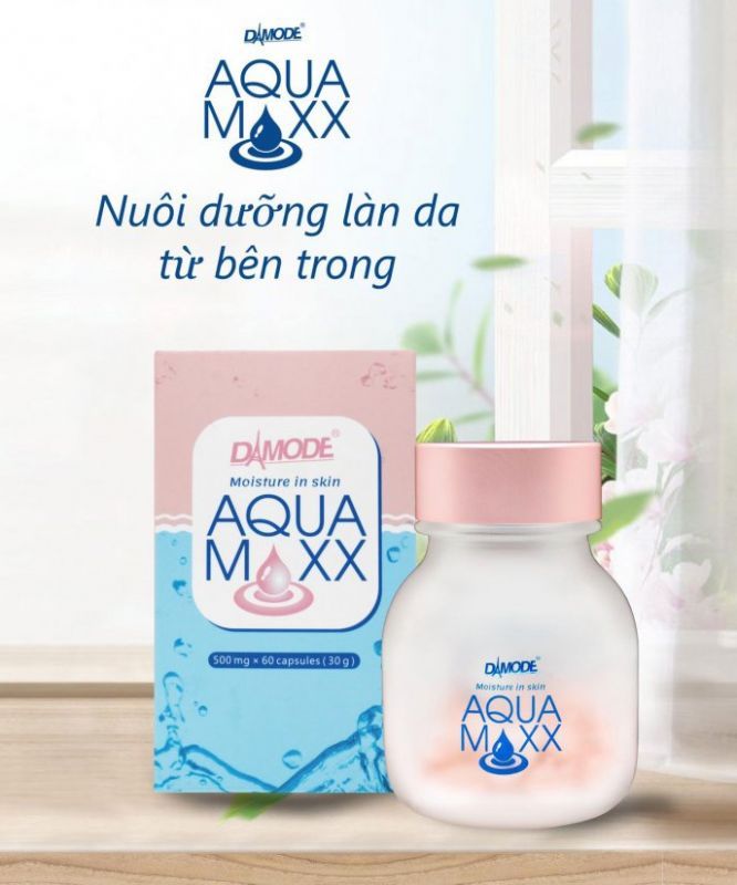 Aqua Maxx- Viên Cấp ẩm, Tái tạo, Bổ sung collagen