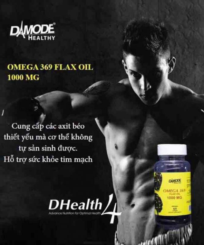 Omega369 - Hỗ trợ Tim mạch, Da, Tóc, Kháng viêm