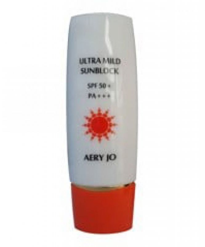 Milky Dress - Kem chống nắng Aery Jo Ultra Mild Sun Block SPF 50+PA +++50ml